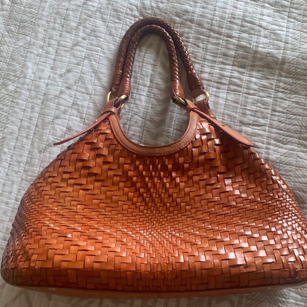 Cole Haan woven purse